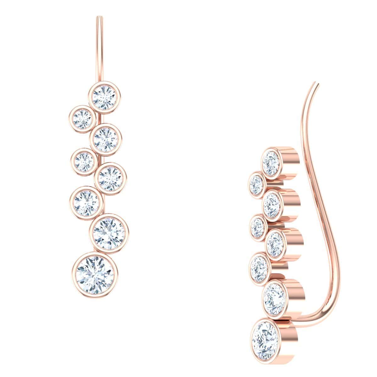 Noir Climbers Earring