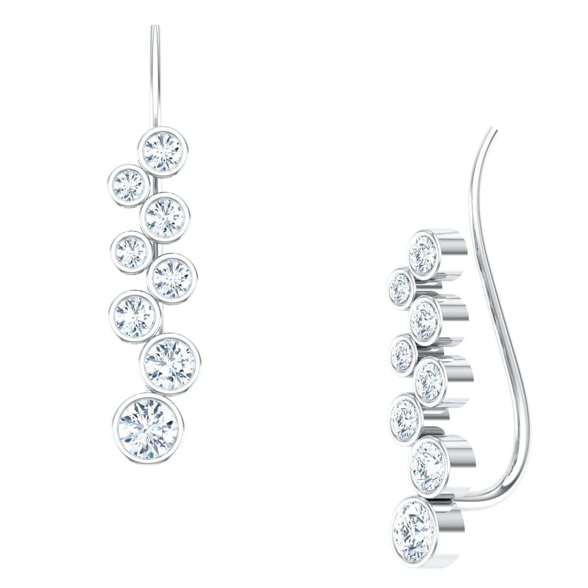 Noir Climbers Earring