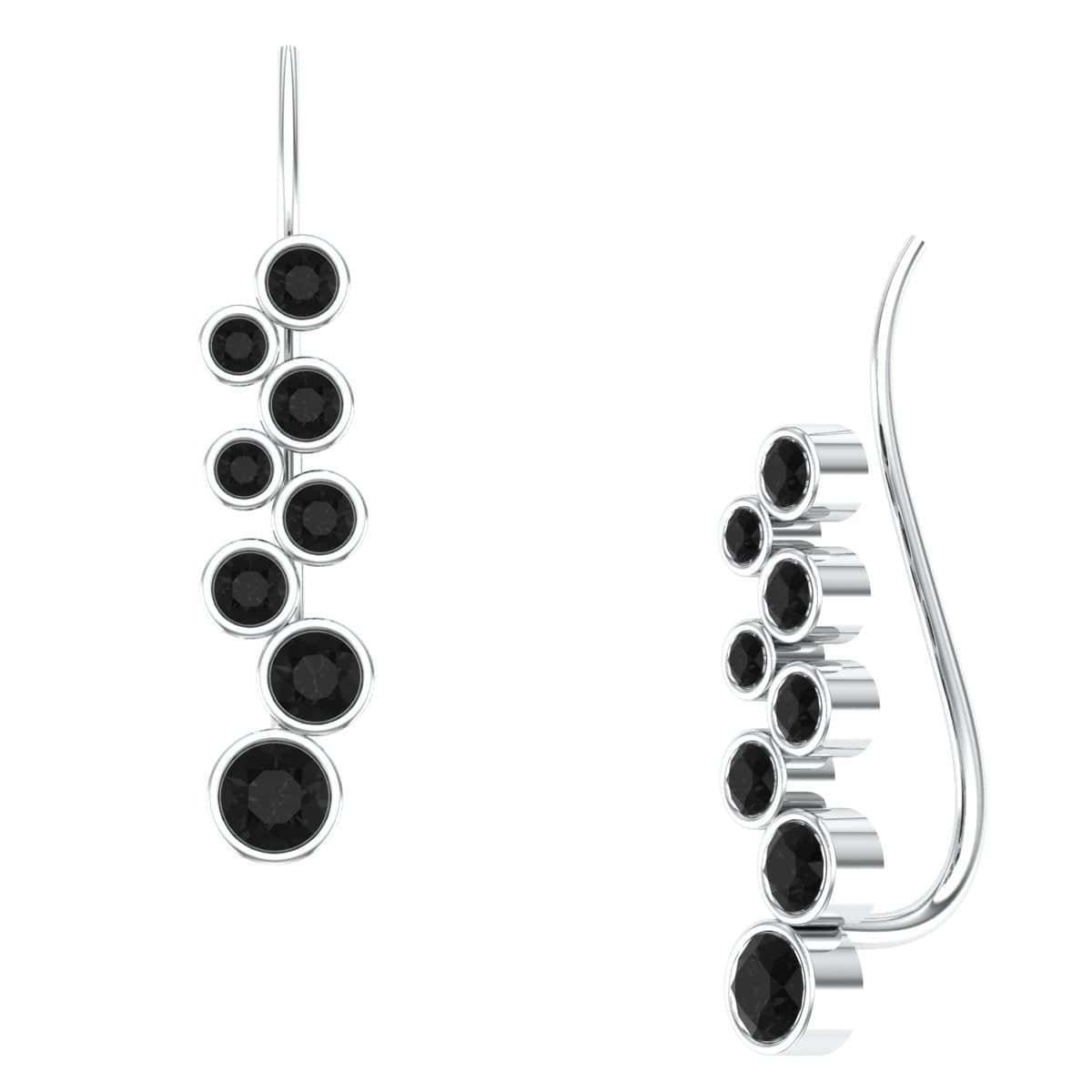 Noir Climbers Earring
