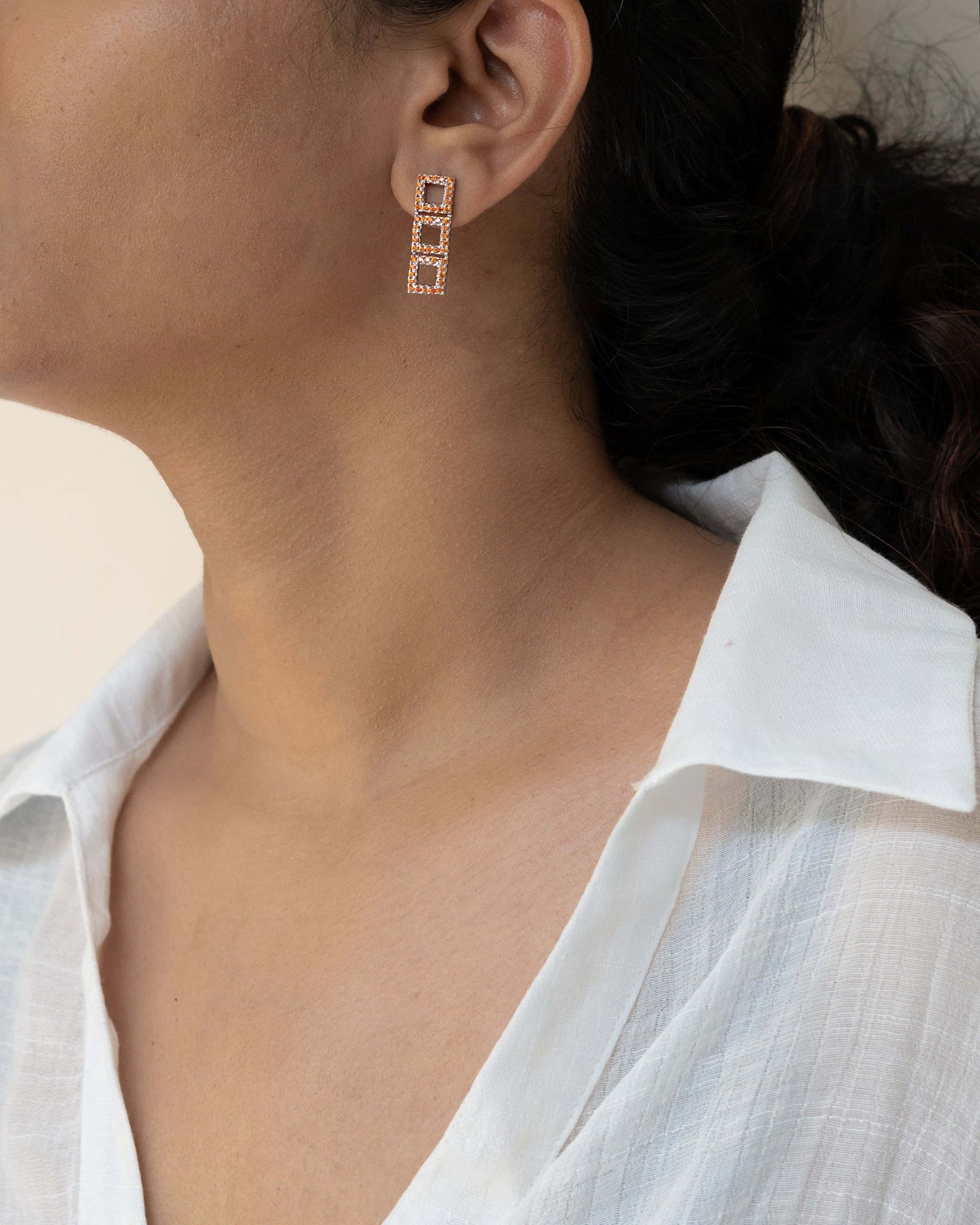 Trinity Gleam Earring
