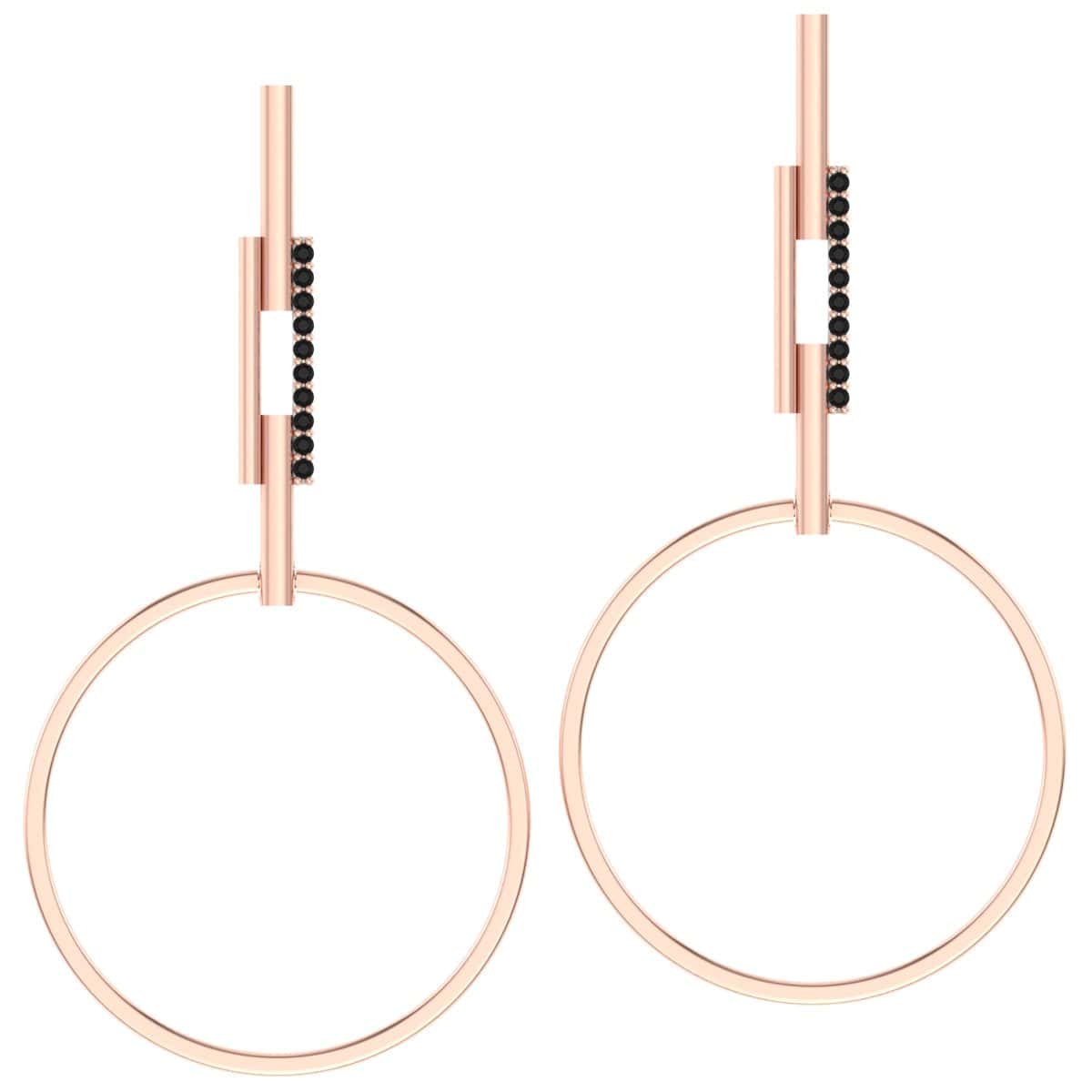 Mod Drop Earring