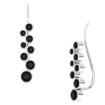 Noir Climbers Earring