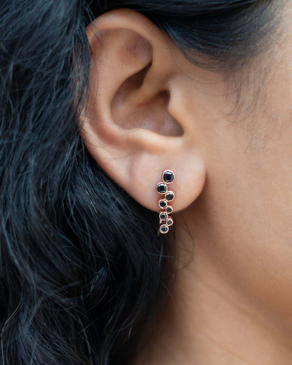 Noir Climbers Earring