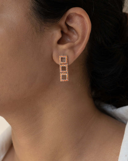 Trinity Gleam Earring